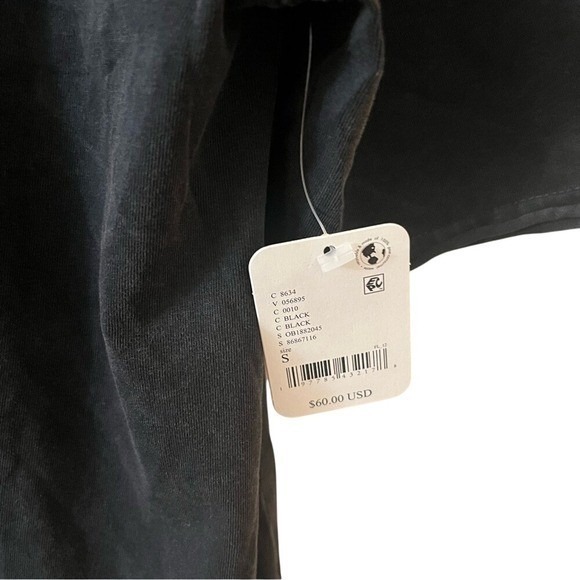 Free People Movement | Hot Shot Tee Romper | Black Faded Reversible Small | NWT - Picture 14 of 15